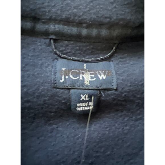 J.Crew Full-Zip Recycled Fleece Jacket – Navy – XL – NWT - Picture 5 of 9